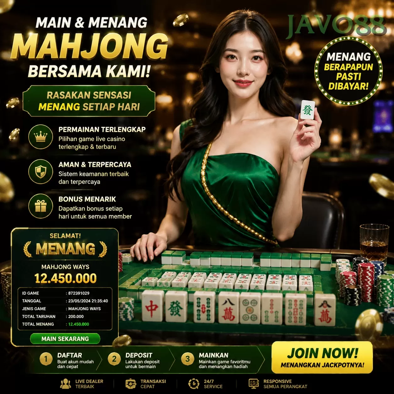 Review Pengalaman Pengguna di Situs javo88